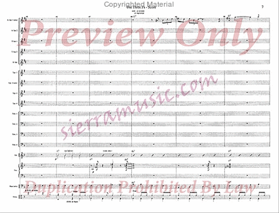 The Three J's Jazz Ensemble scores gallery preview page 8