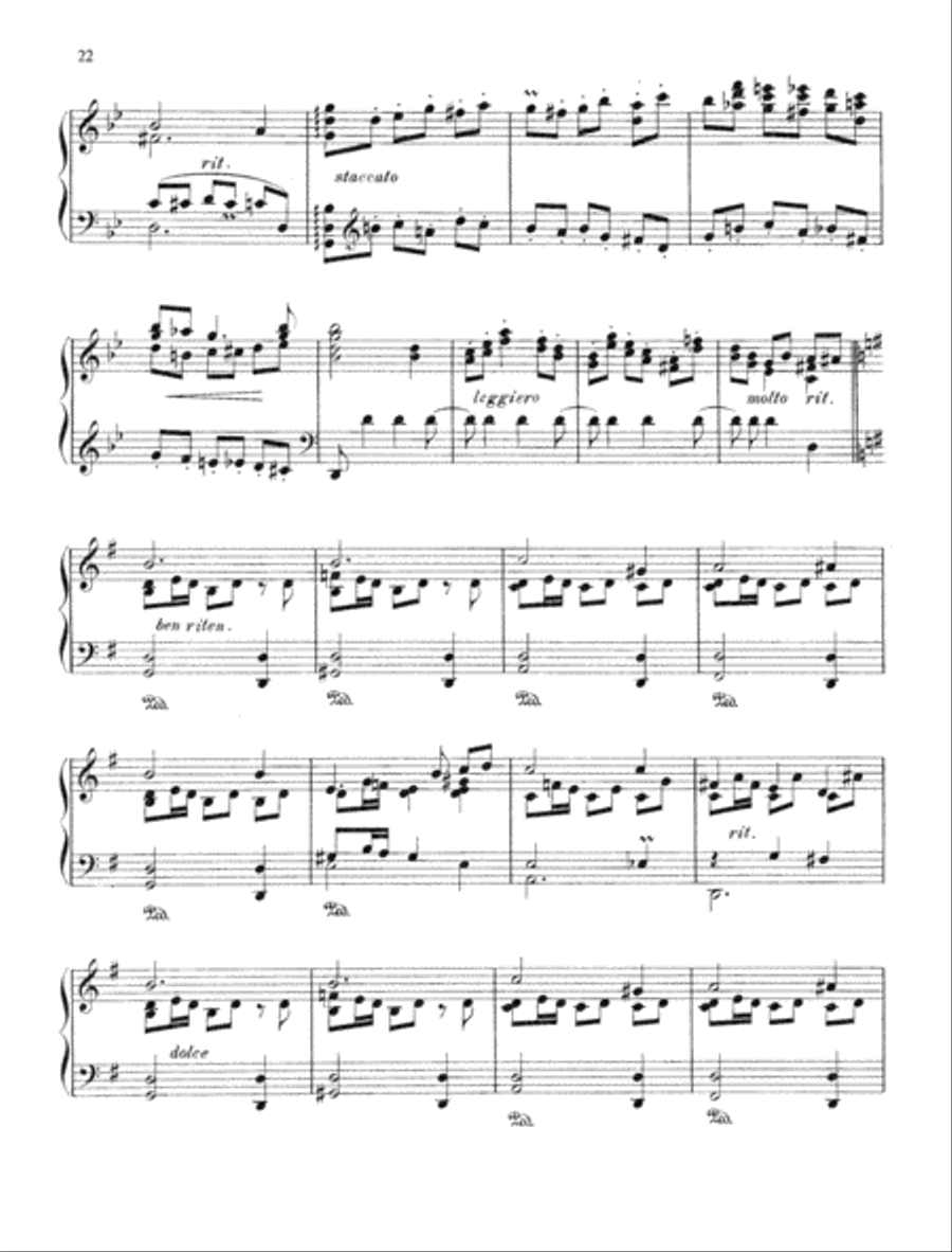 Serenata Piano Solo scores gallery preview page 3