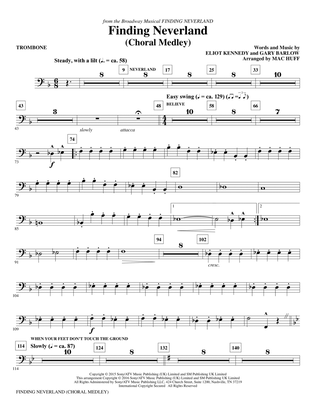 Finding Neverland - Trombone