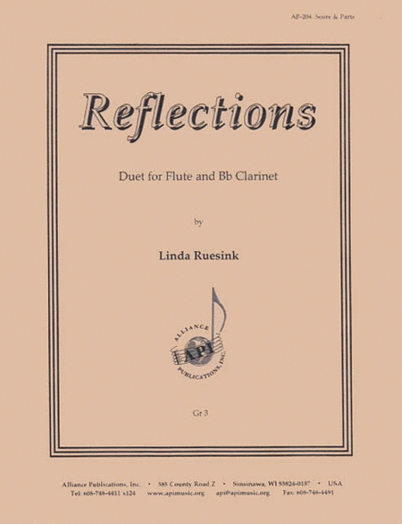 Reflections - Ruesink - Duet For Fl and Clnt