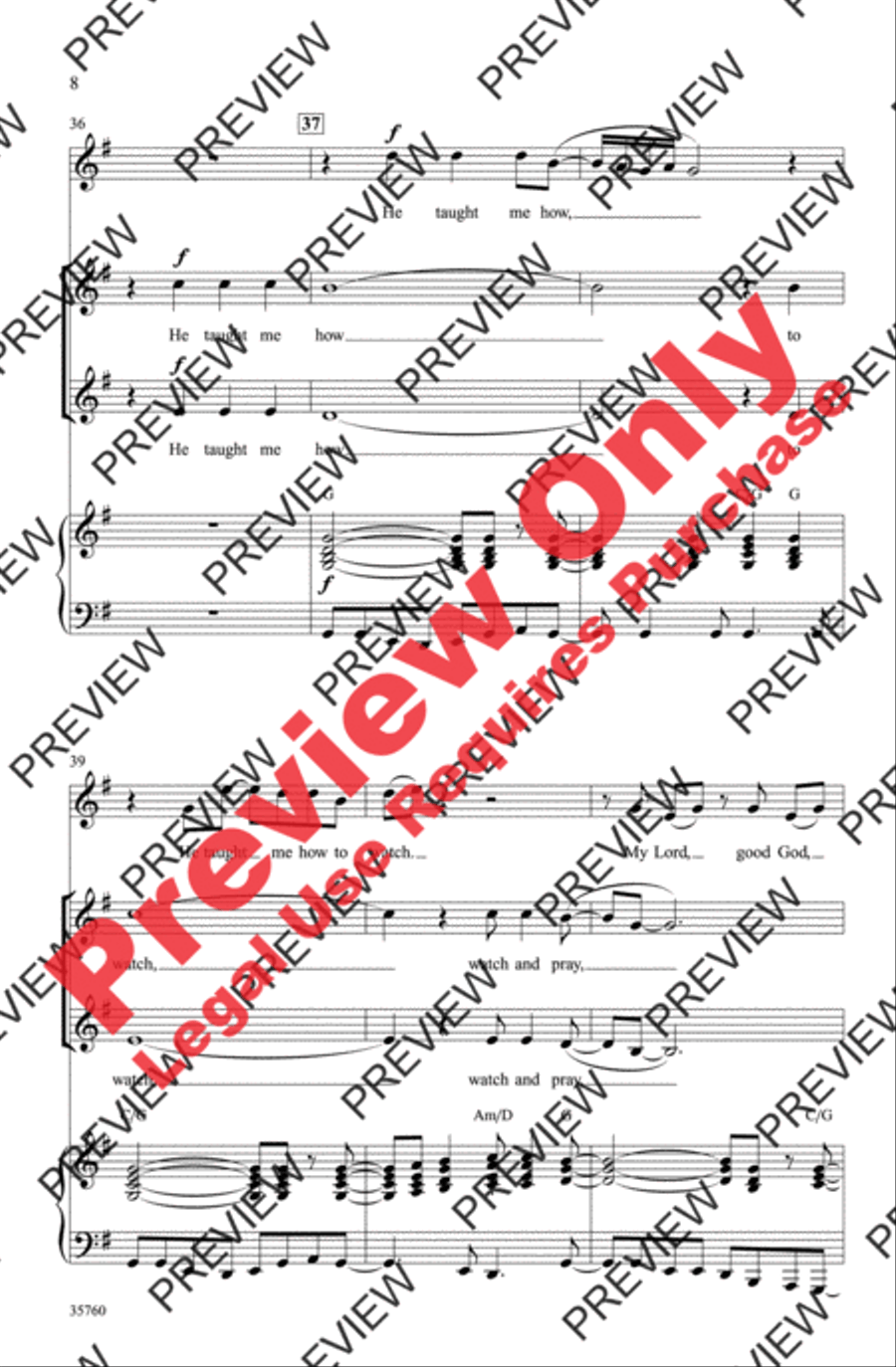 Oh Happy Day 2-Part scores gallery preview page 8