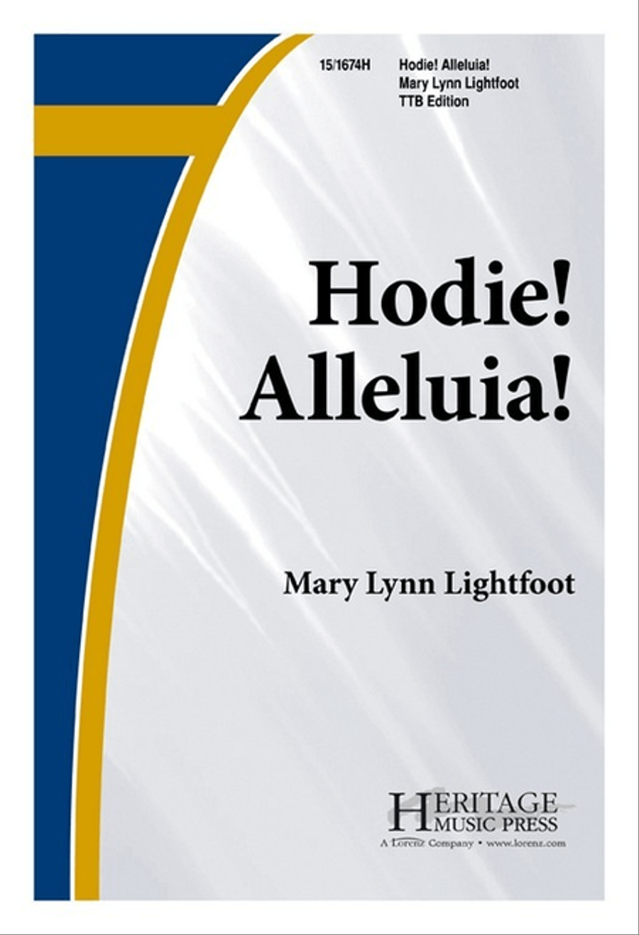 Hodie! Alleluia! Hodie! Alleluia! TTB scores gallery preview page 1