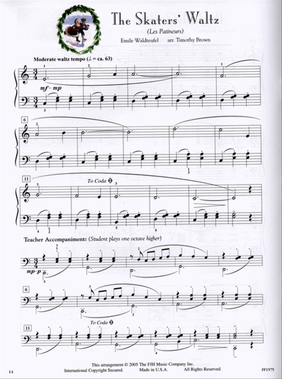 In Recital with Christmas Favorites, Book 3 Piano Method scores gallery preview page 3