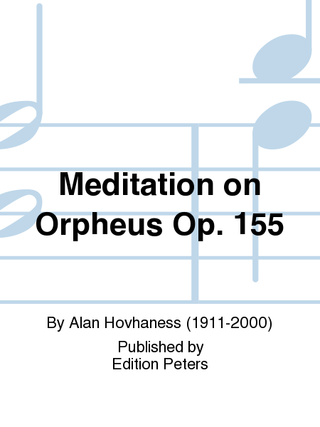 Meditation on Orpheus Op. 155