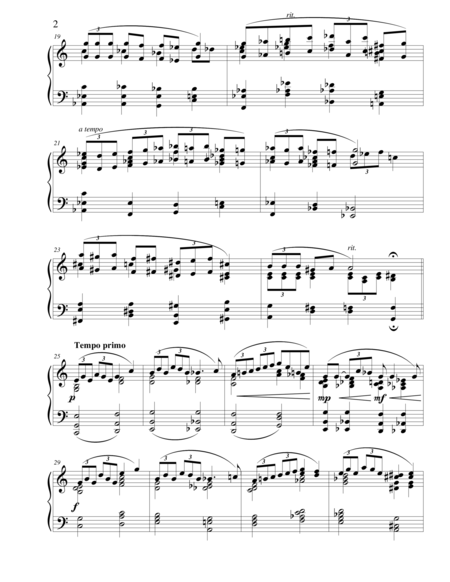 Eulogy for Piano Solo image number null