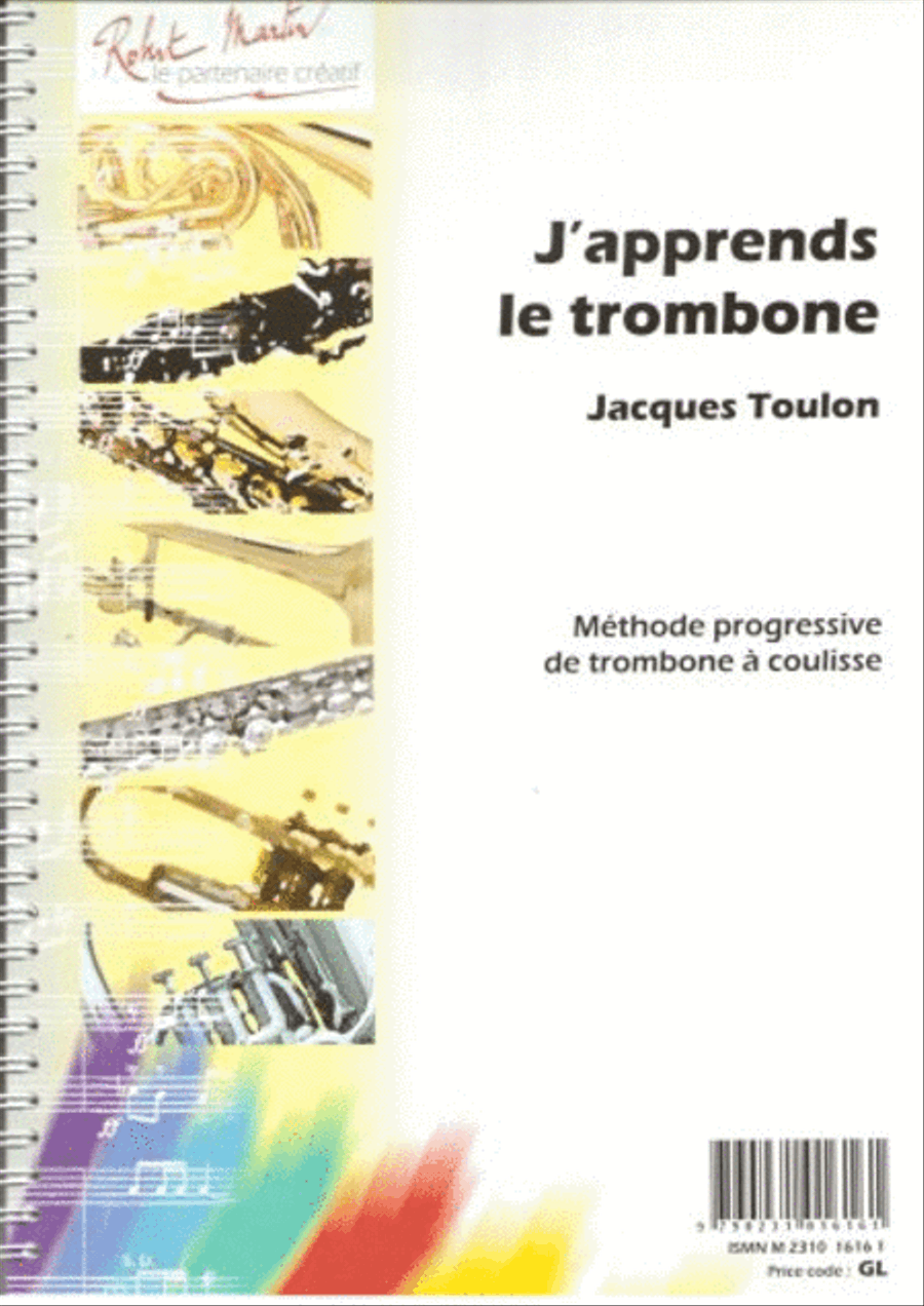 J'apprends le trombone Trombone Solo scores gallery preview page 1