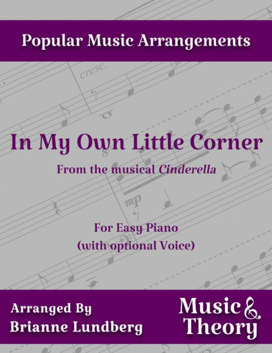 In My Own Little Corner Voice scores gallery preview page 1