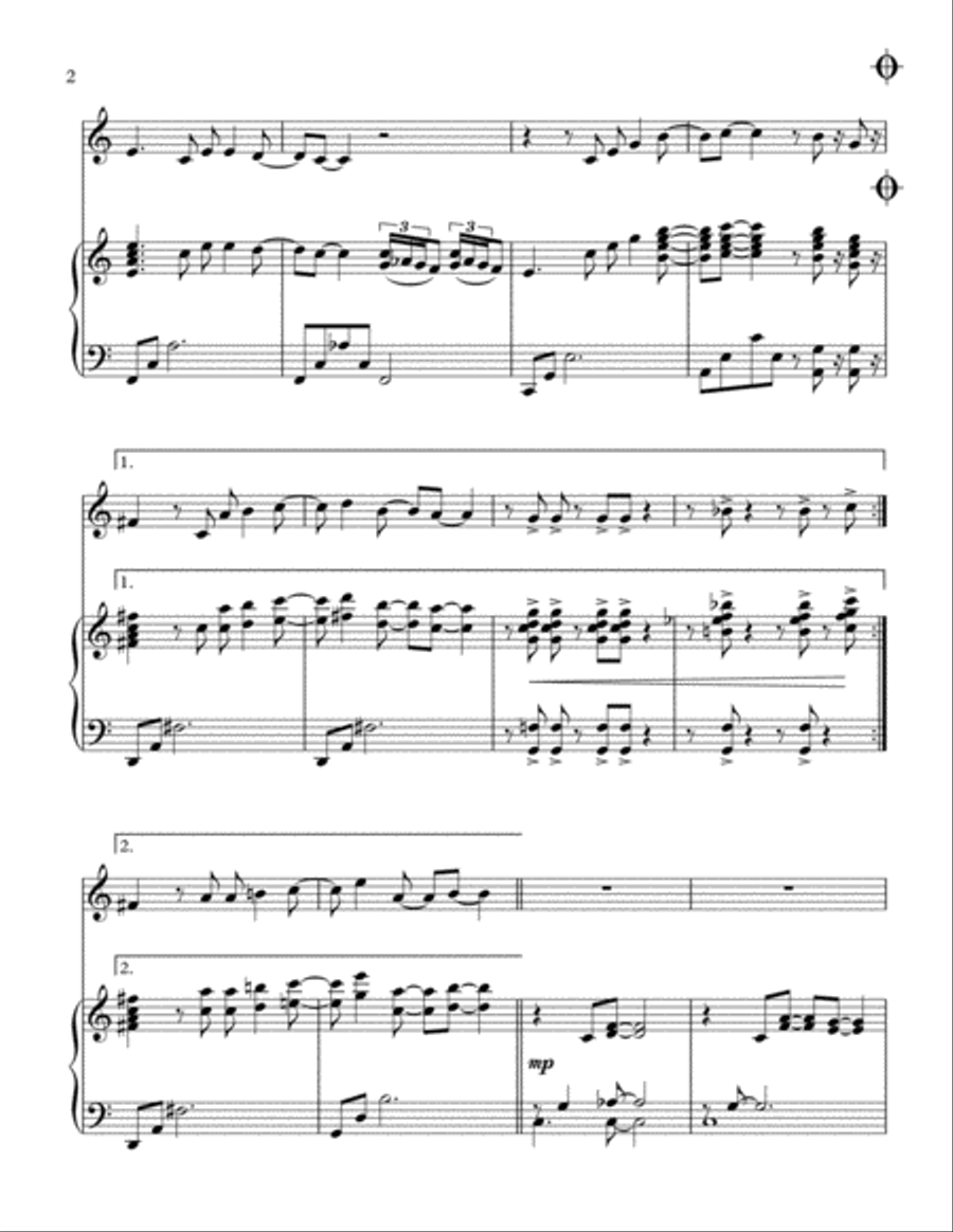 Just The Way You Are Woodwind Duet scores gallery preview page 3