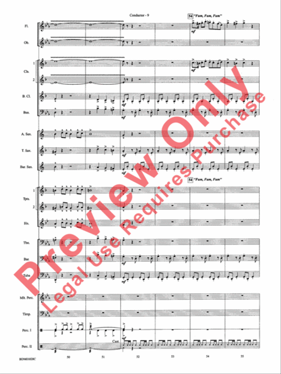 Christmas Around the World Concert Band scores gallery preview page 12