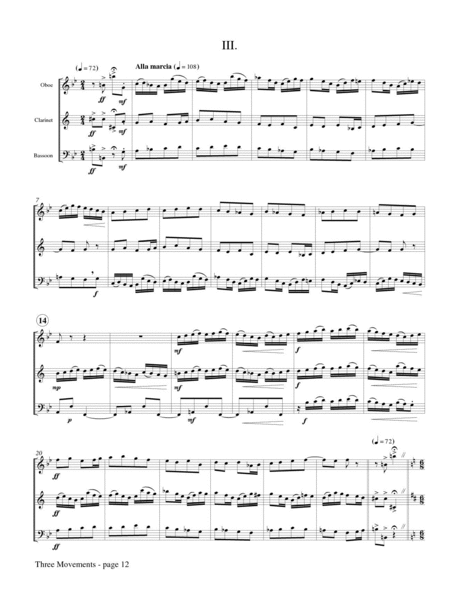 Three Movements for Woodwind Trio