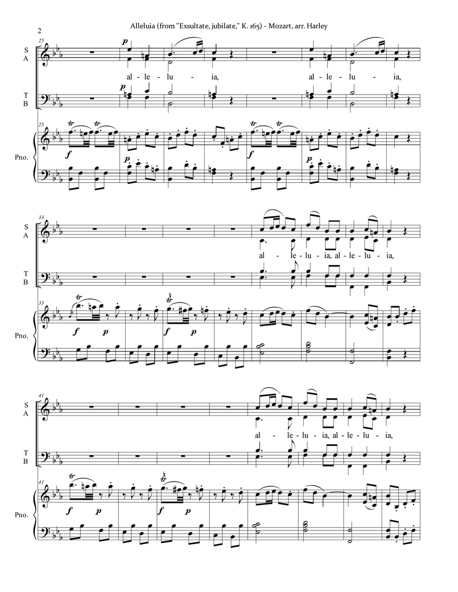 Alleluia (from 
