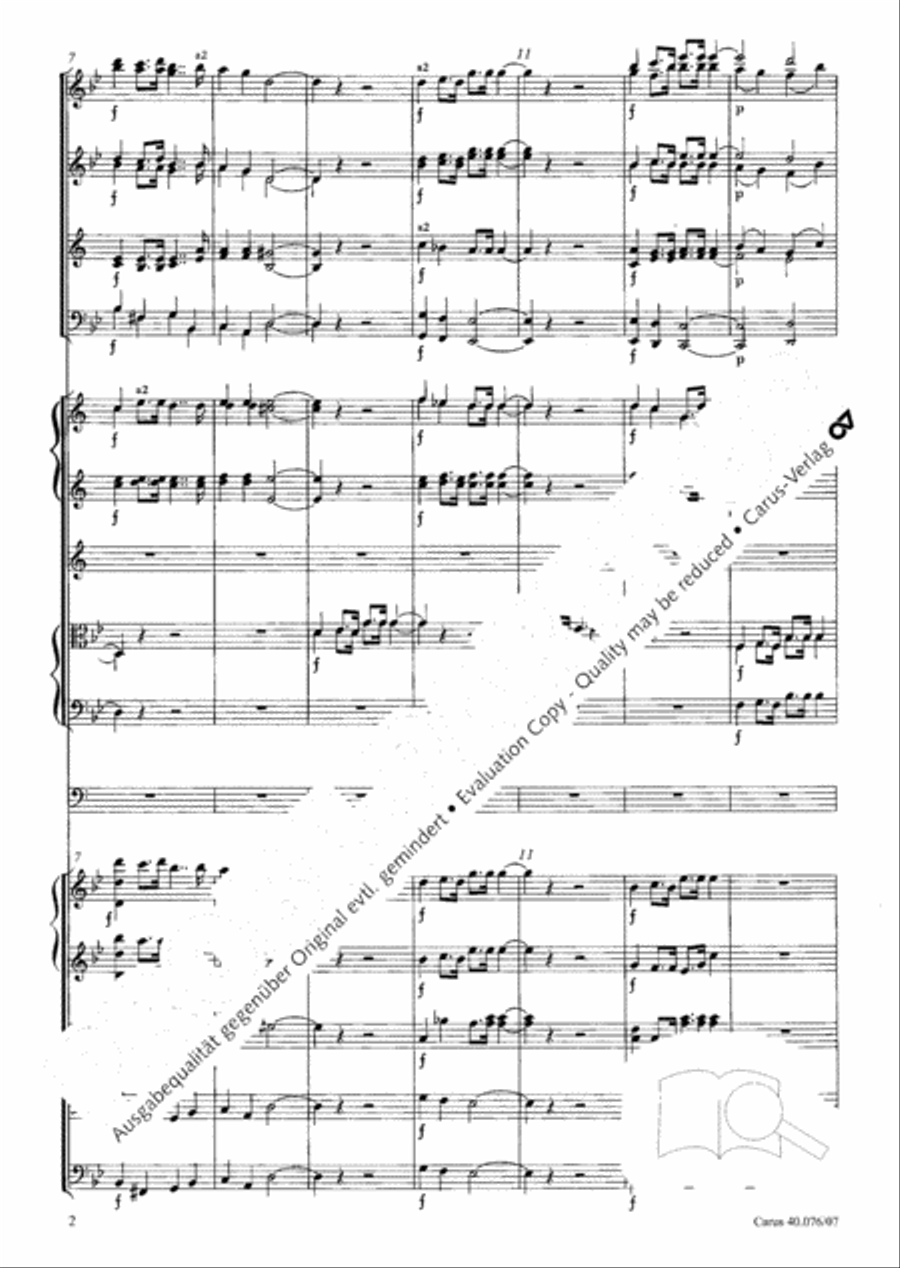 Hymn of Praise, MWV A 18 SSAATB scores gallery preview page 17