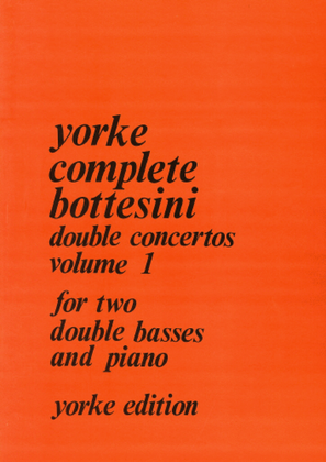 Book cover for Double Concertos Volume 1