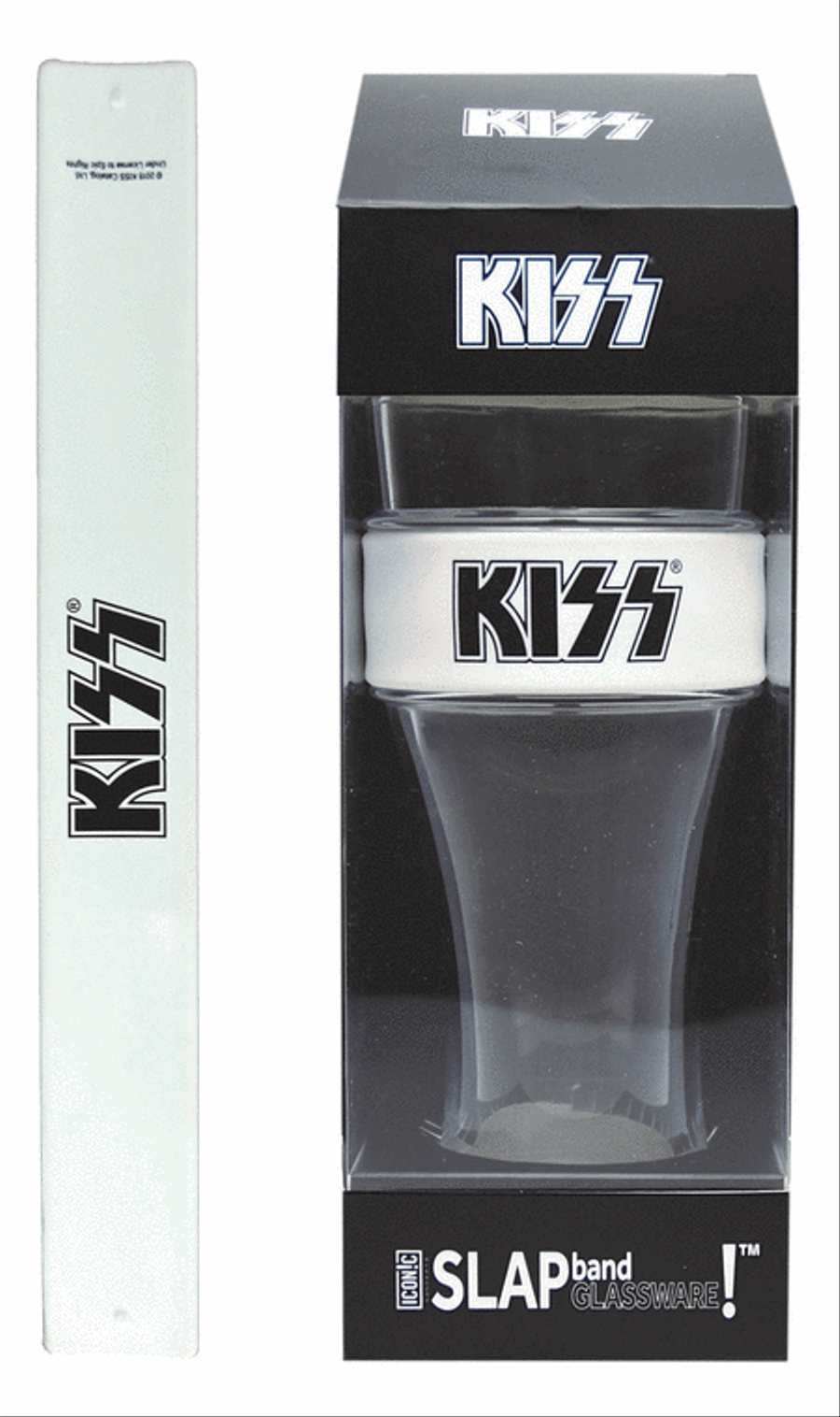 KISS Slap Band Single Pint Glassware School and Community scores gallery preview page 1