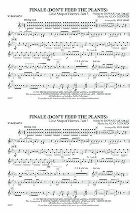 Finale (Don't Feed the Plants): Xylophone
