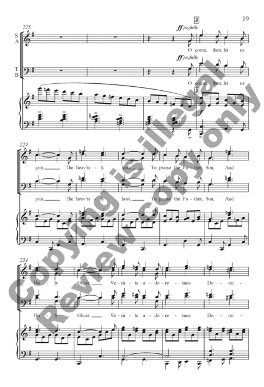 The Snow Lay On the Ground 4-Part scores gallery preview page 38