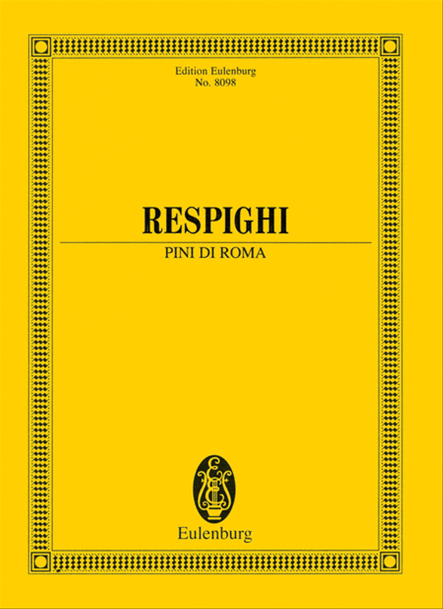 Pini di Roma (Pines of Rome) Bassoon scores gallery preview page 1