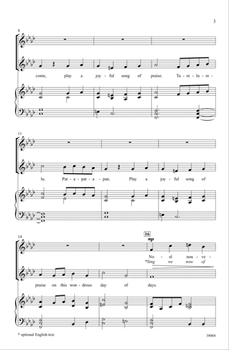 Two French Noels - SoundTrax CD (CD only) Choir scores gallery preview page 3