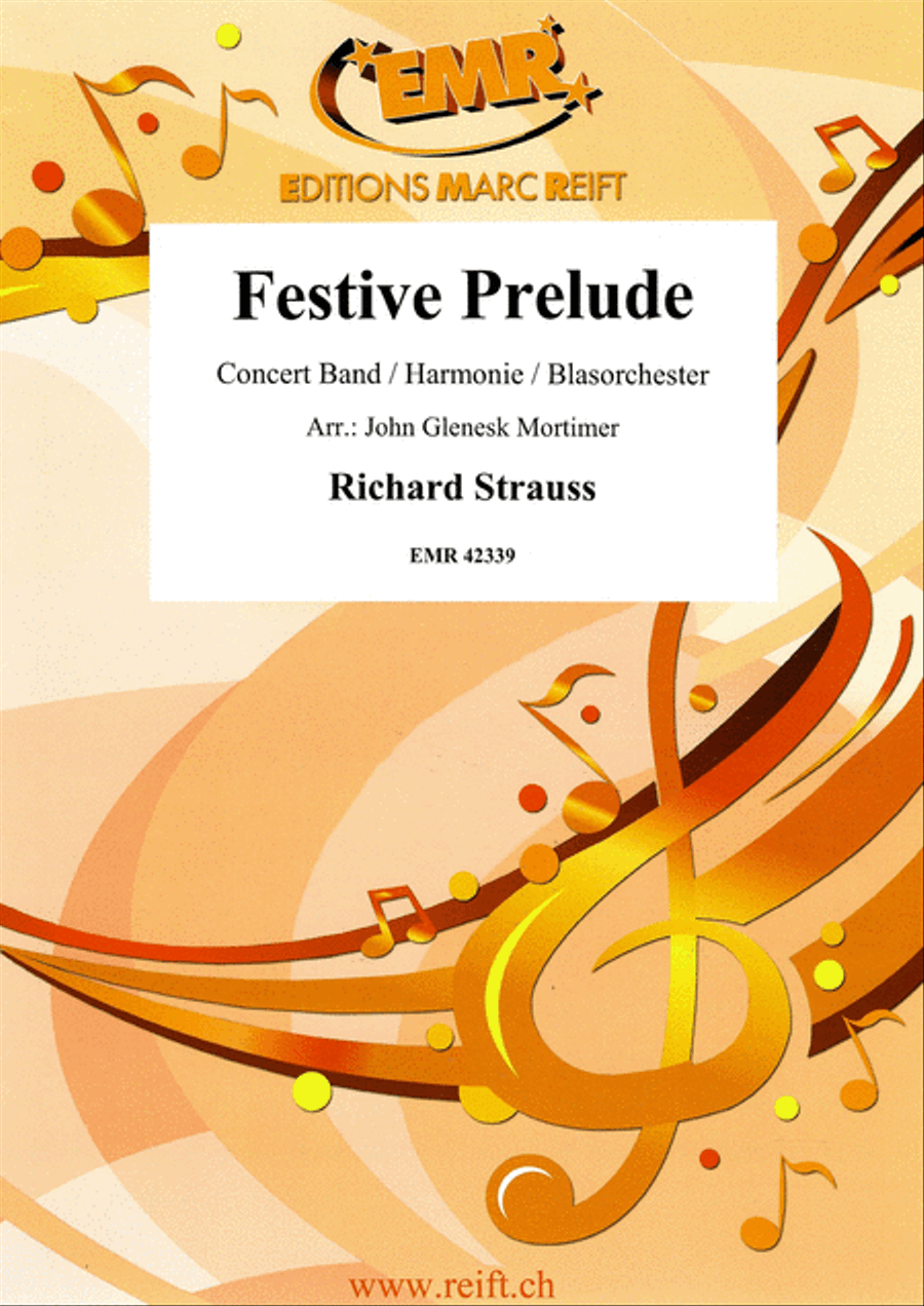 Festive Prelude Concert Band scores gallery preview page 1