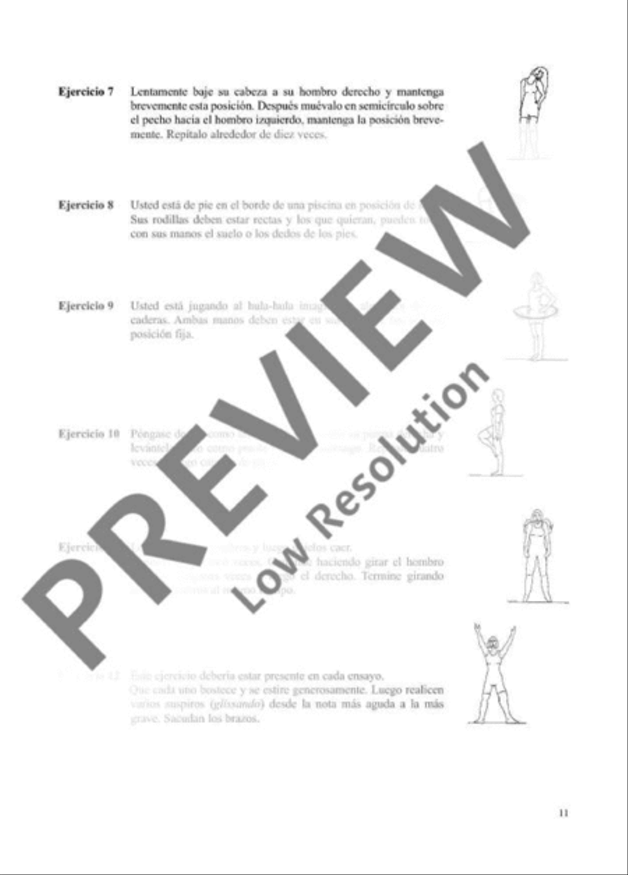 Vocal warm-ups Voice scores gallery preview page 10