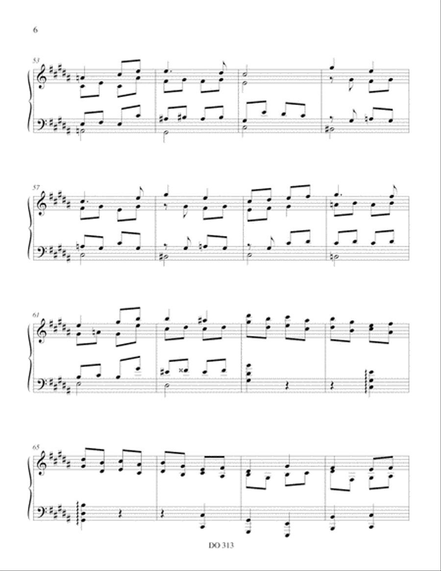 Corps de lumière Corps de lumière Piano Solo scores gallery preview page 5