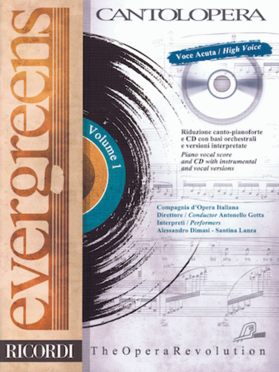 Evergreens High Voice scores gallery preview page 1