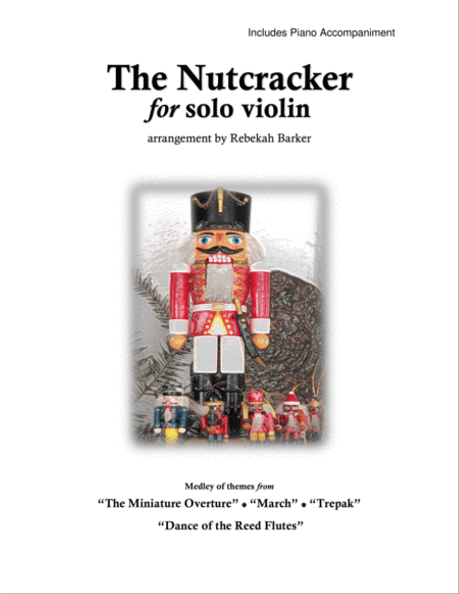 The Nutcracker - Violin solo medley The Nutcracker - Violin solo medley Violin Solo scores gallery preview page 1