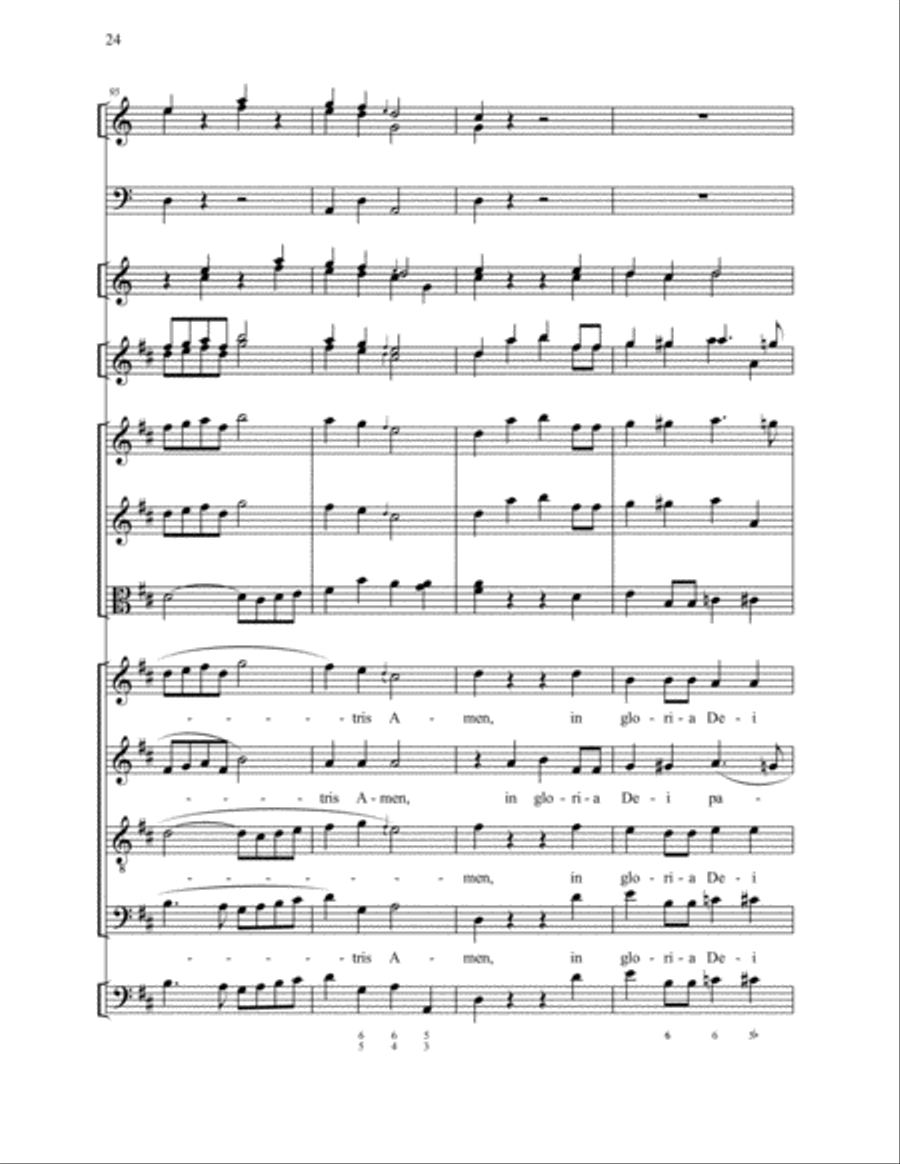 Quoniam Quoniam 4-Part scores gallery preview page 10
