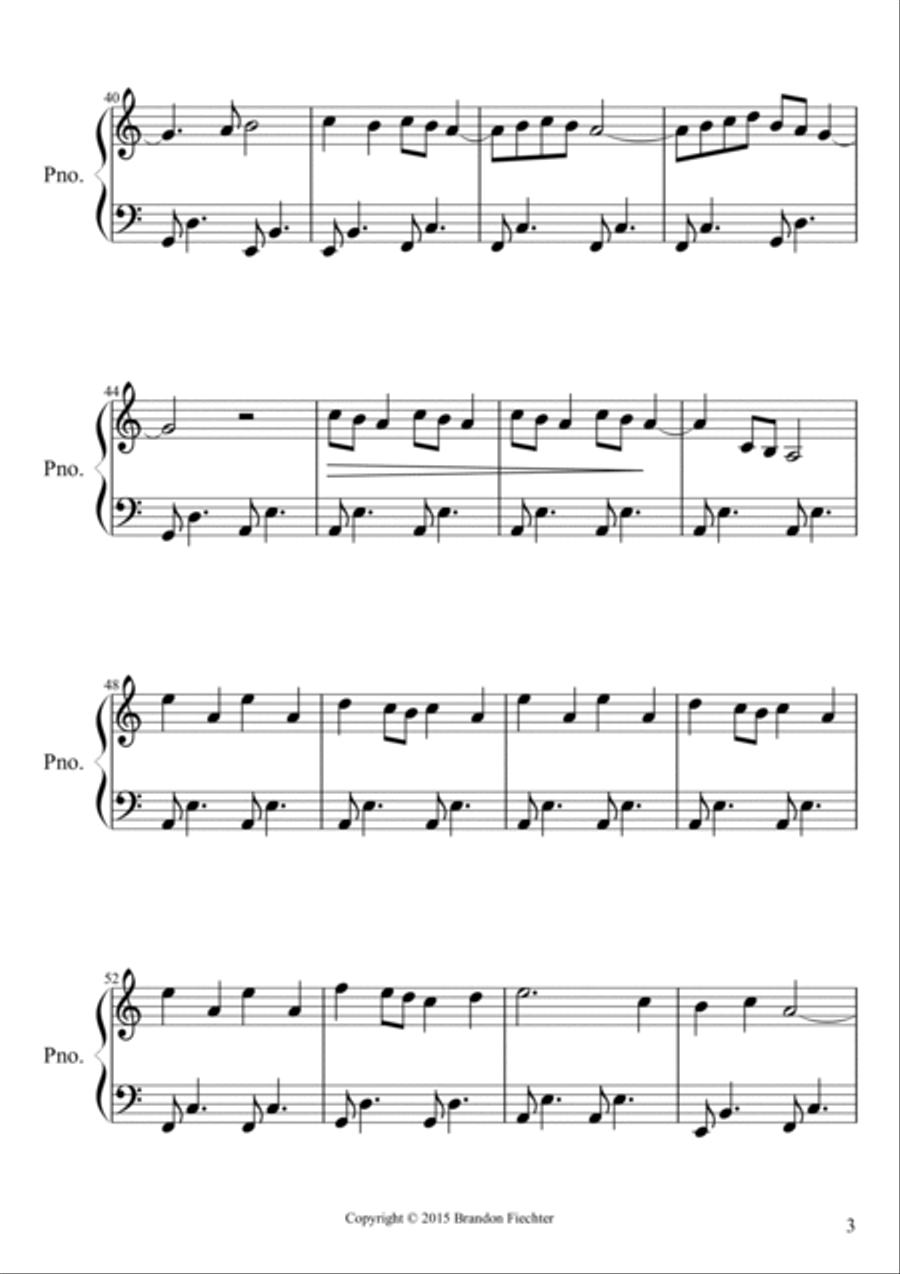 Fairy Realm Piano Solo scores gallery preview page 3