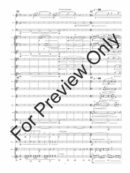 All About Christmas - Full Score image number null