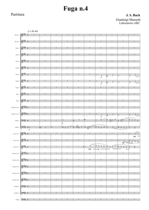 Fugue No.4 in c sharp minor BWV 849