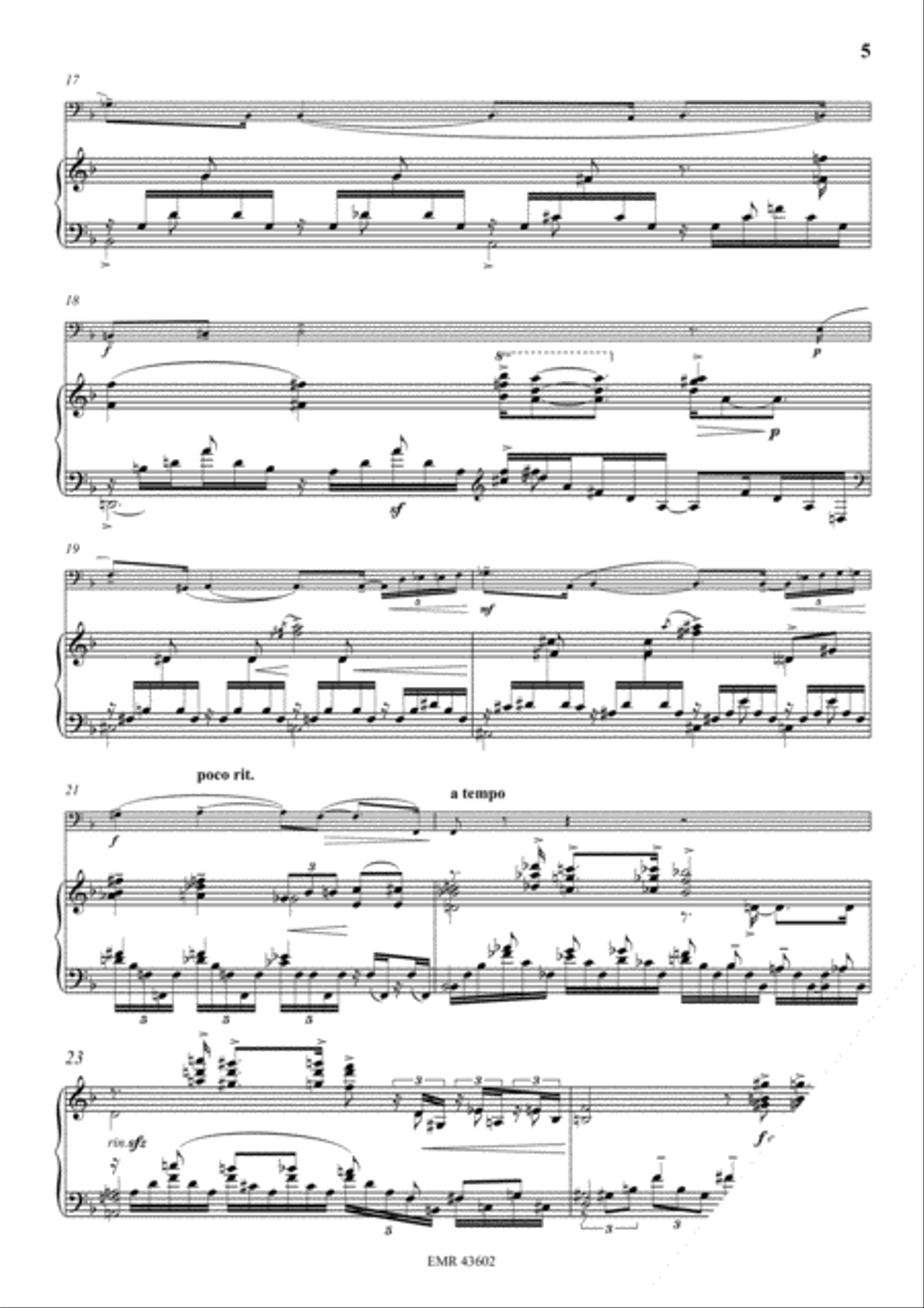 Praludium No. 1 Praludium No. 1 Bass Trombone scores gallery preview page 5