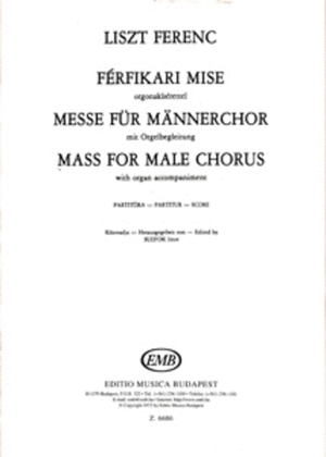 Messe Für Männerchor Mit Orgelbegleitung