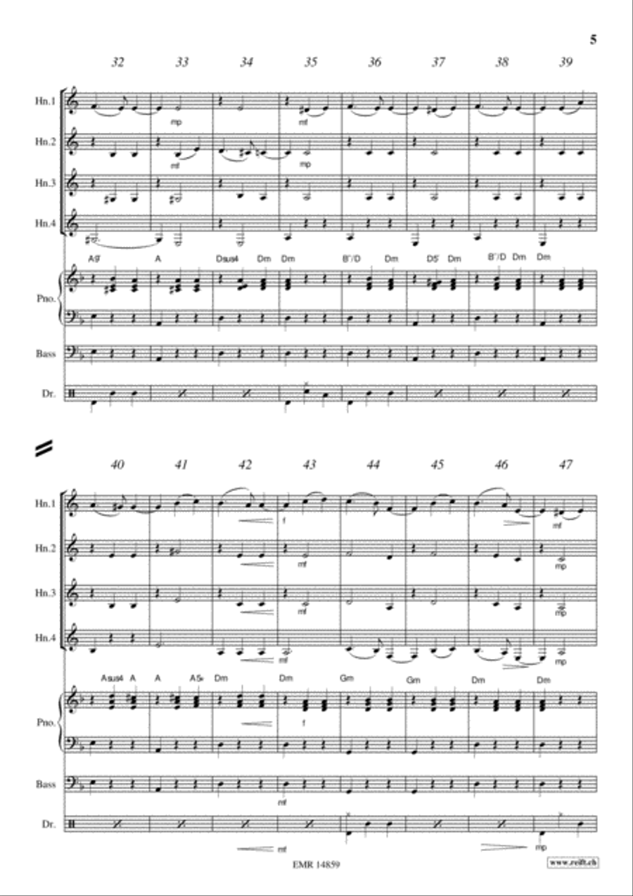Les Yeux Noirs Horn scores gallery preview page 5