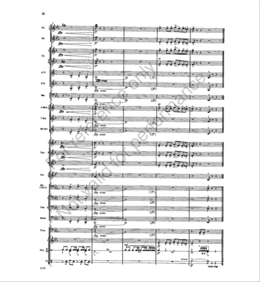 Prayer and Proclamation Prayer and Proclamation Concert Band scores gallery preview page 22