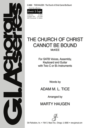 Book cover for The Church of Christ Cannot Be Bound - Guitar edition