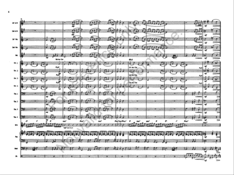 Christmas and Holiday Jazz Saver Pack Jazz Ensemble scores gallery preview page 12