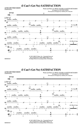 (I Can't Get No) Satisfaction: Auxiliary Percussion
