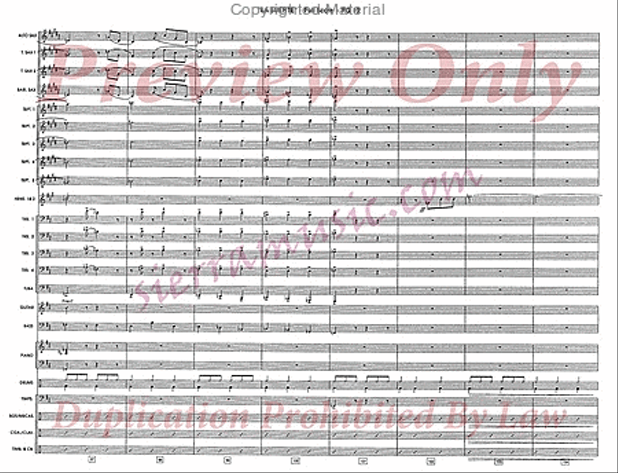 La Suerte De Los Tontos Jazz Ensemble scores gallery preview page 14