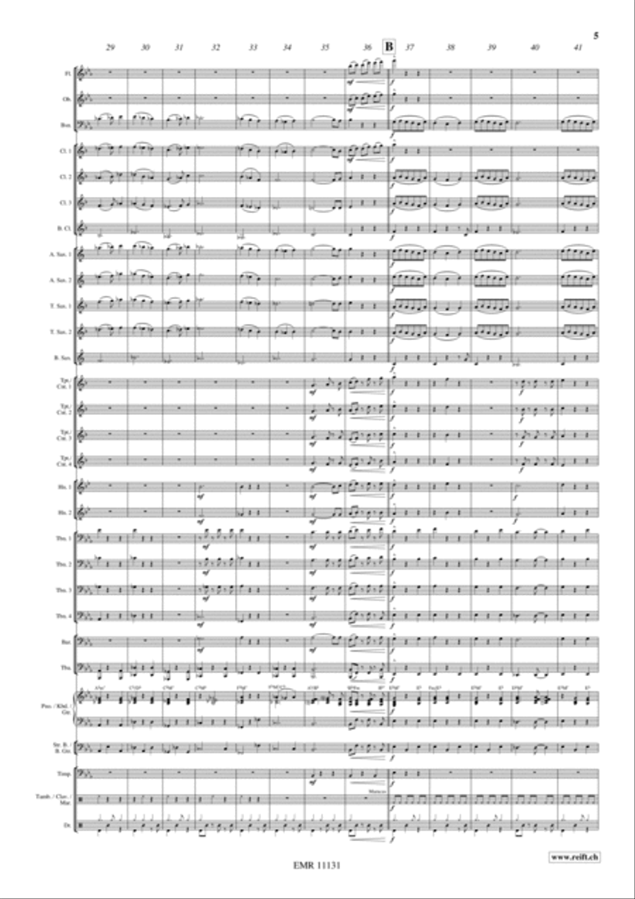 Take 3 Concert Band scores gallery preview page 6