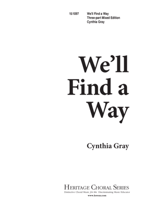 Book cover for We'll Find a Way