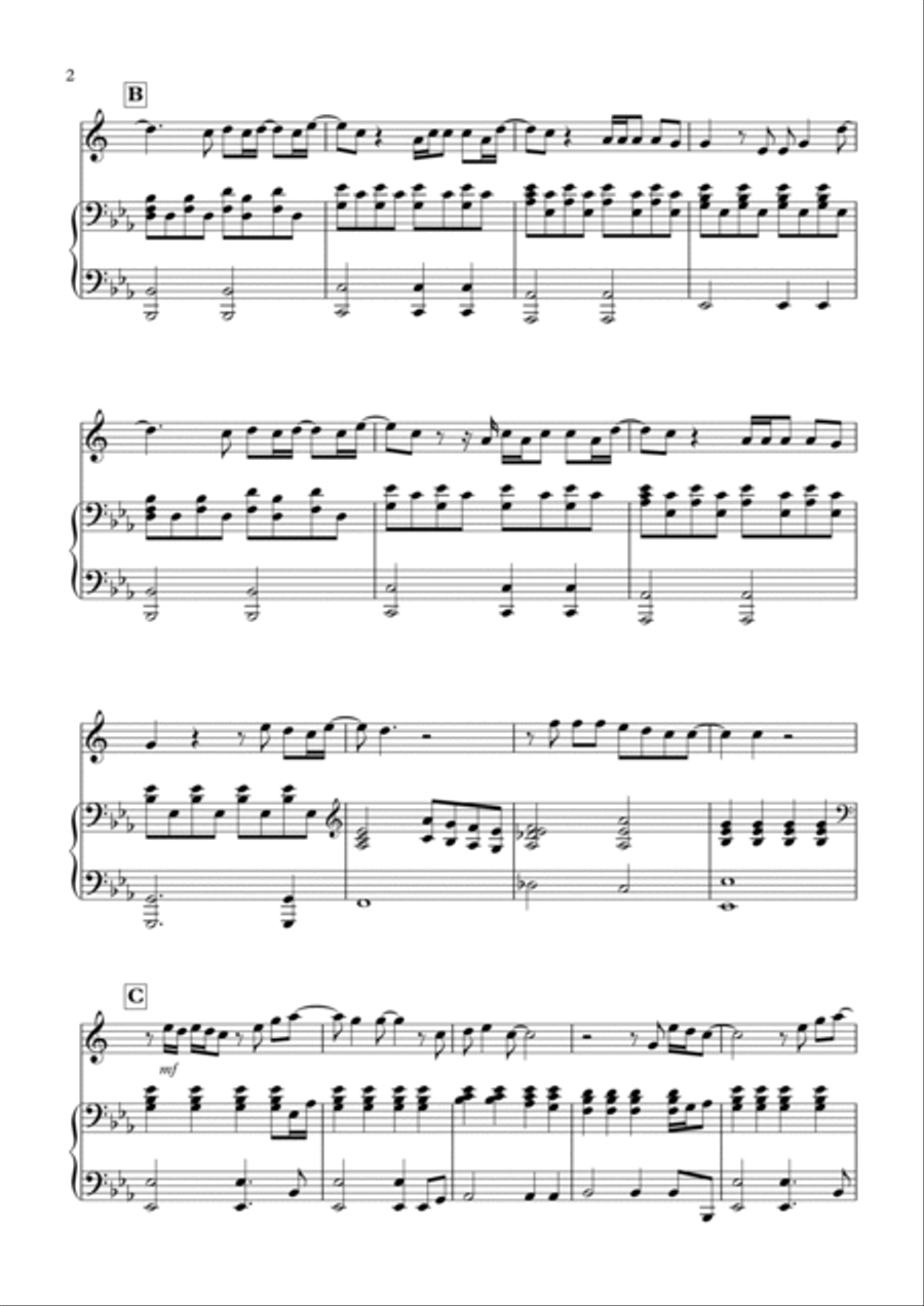 Angels Angels Alto Saxophone scores gallery preview page 2