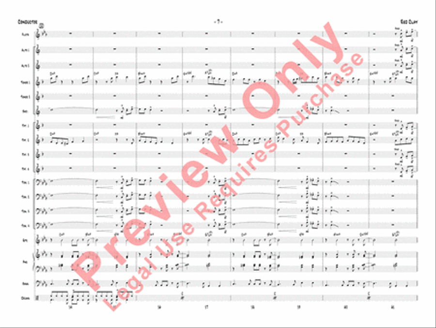 Red Clay Jazz Ensemble scores gallery preview page 10