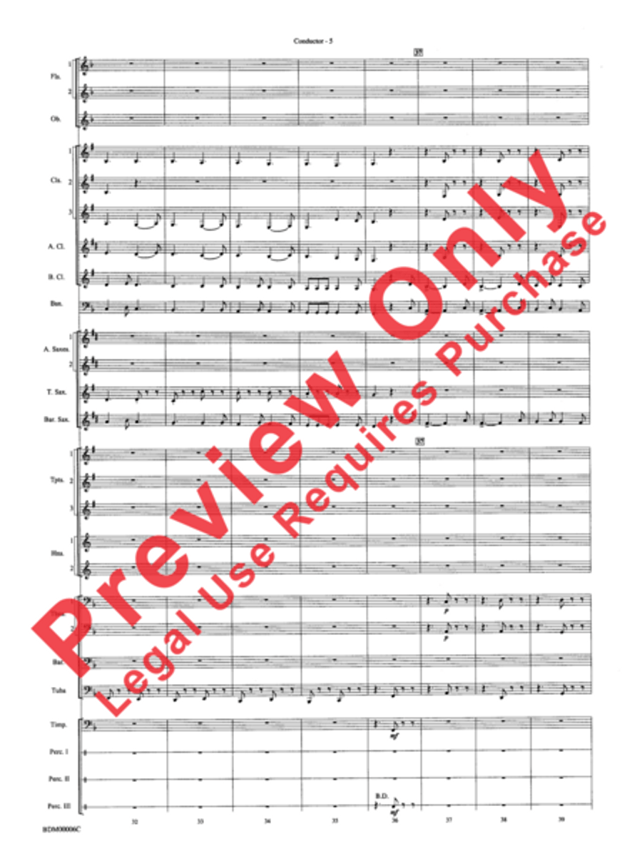 Children's March Concert Band scores gallery preview page 7