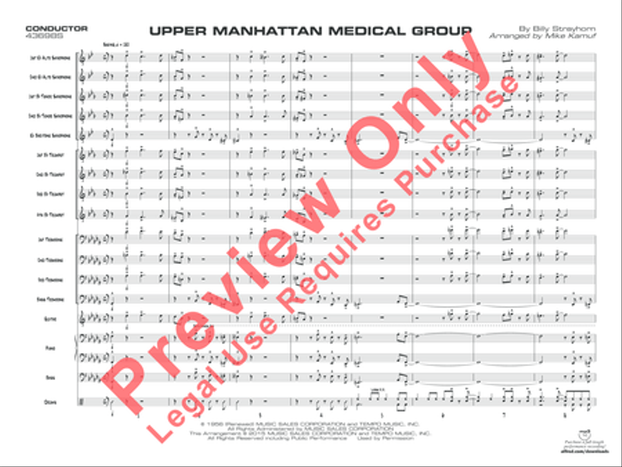 Upper Manhattan Medical Group Jazz Ensemble scores gallery preview page 2
