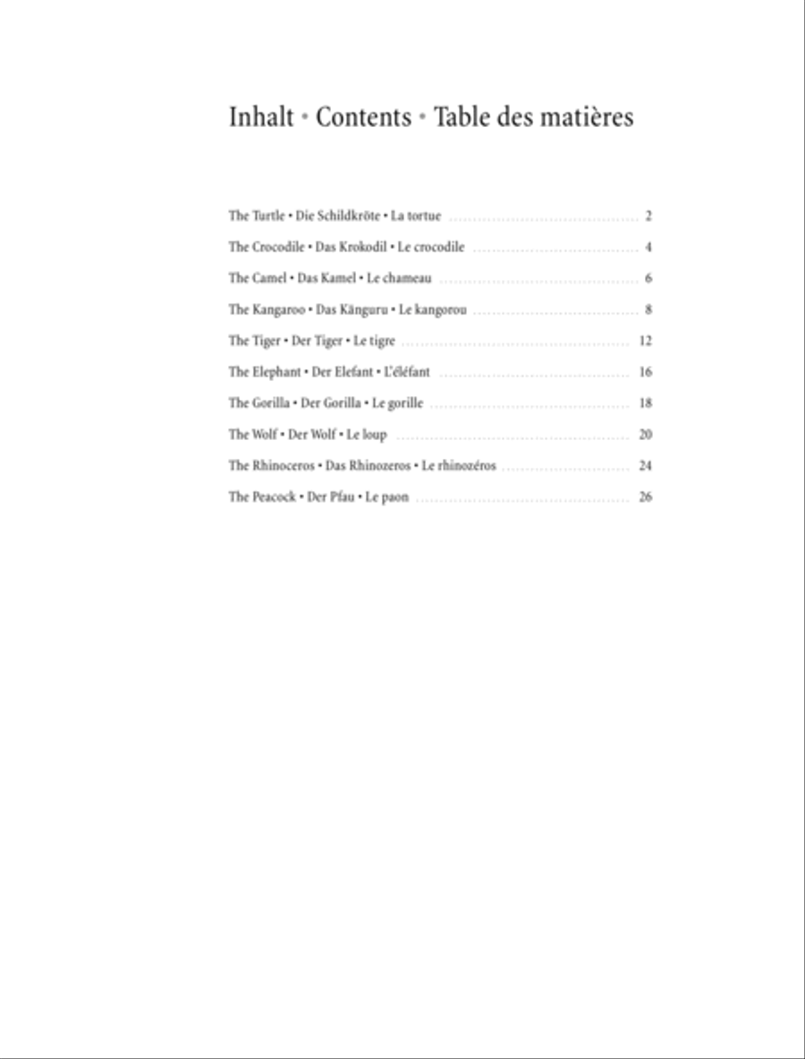 In the Zoo Vol. 2 Chamber Music scores gallery preview page 2