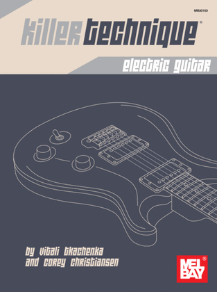 Book cover for Killer Technique: Electric Guitar