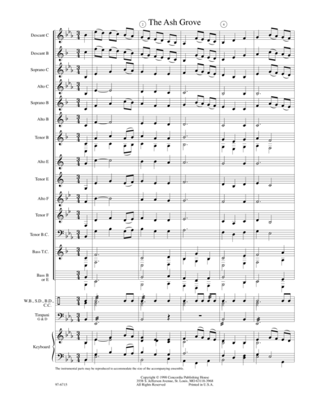 Hymnal Companion for Woodwinds, Brass and Percussion: Pentecost