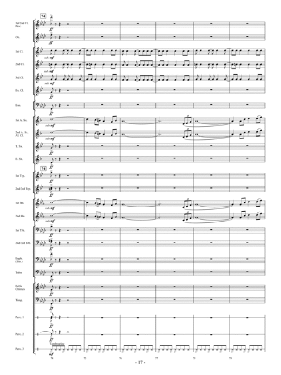 Adventures Concert Band scores gallery preview page 16