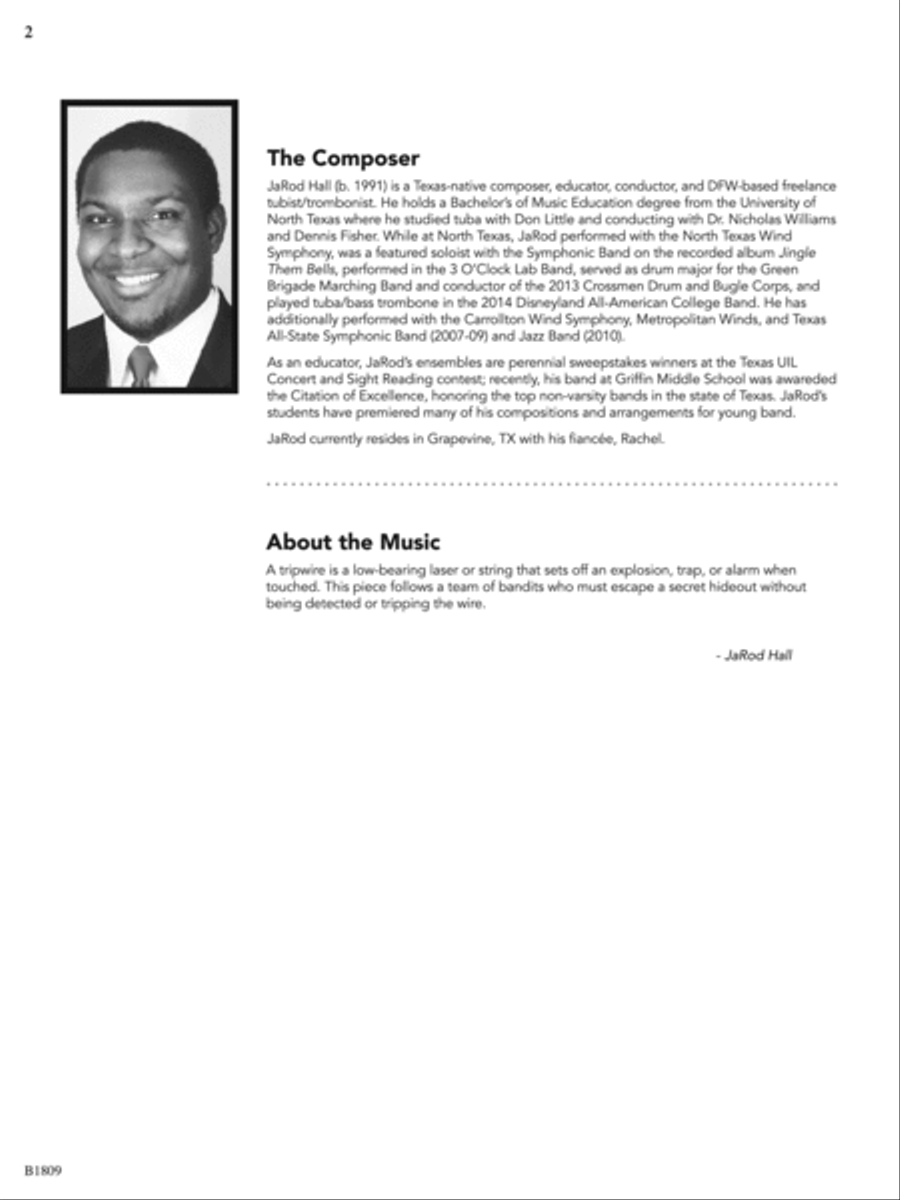 Tripwire: Score Concert Band scores gallery preview page 2